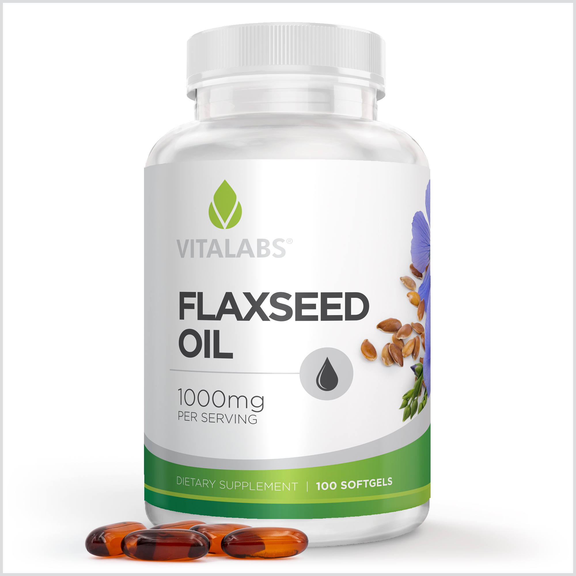 Private Label Flaxseed 1000mg