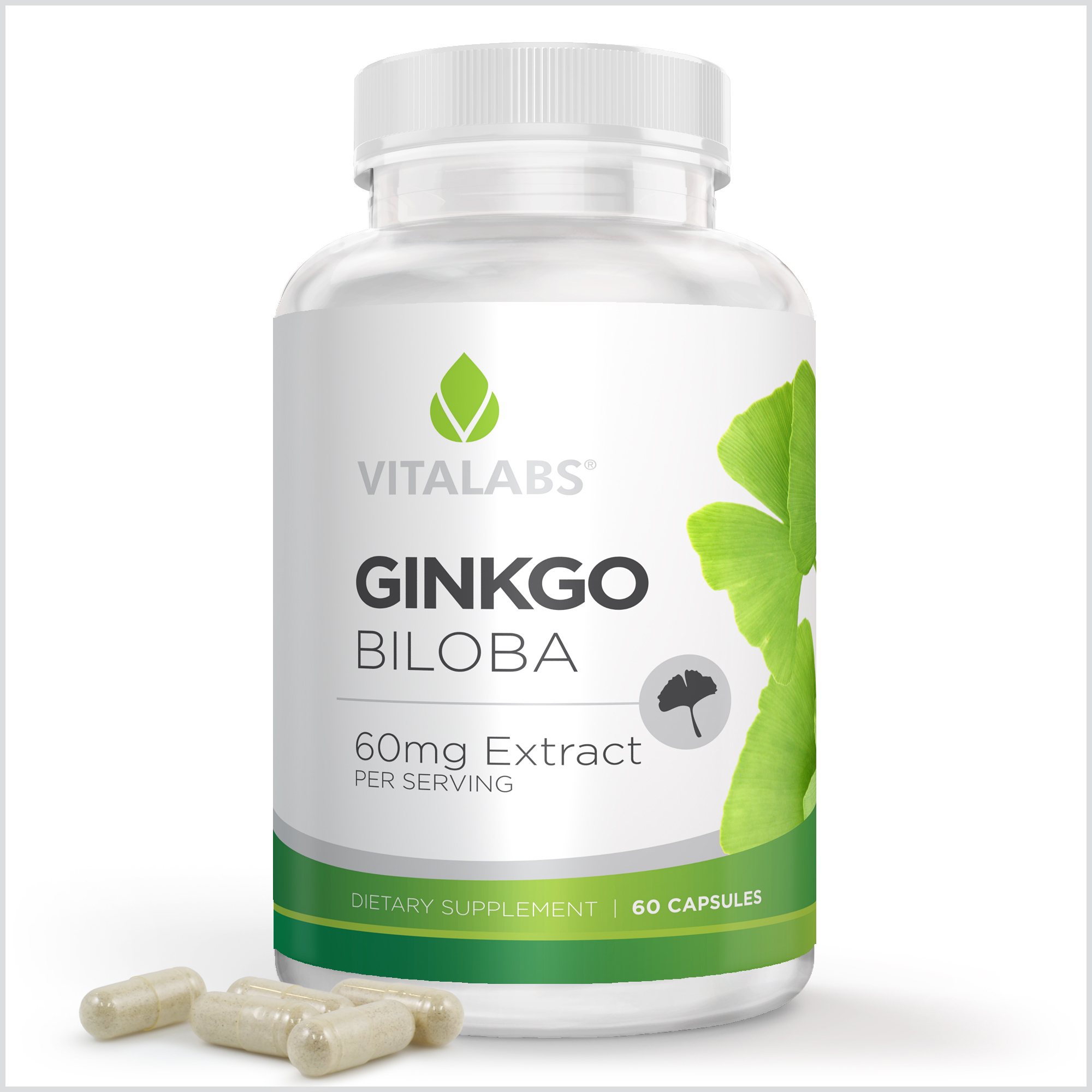 Private Label Ginkgo Biloba 60mg
