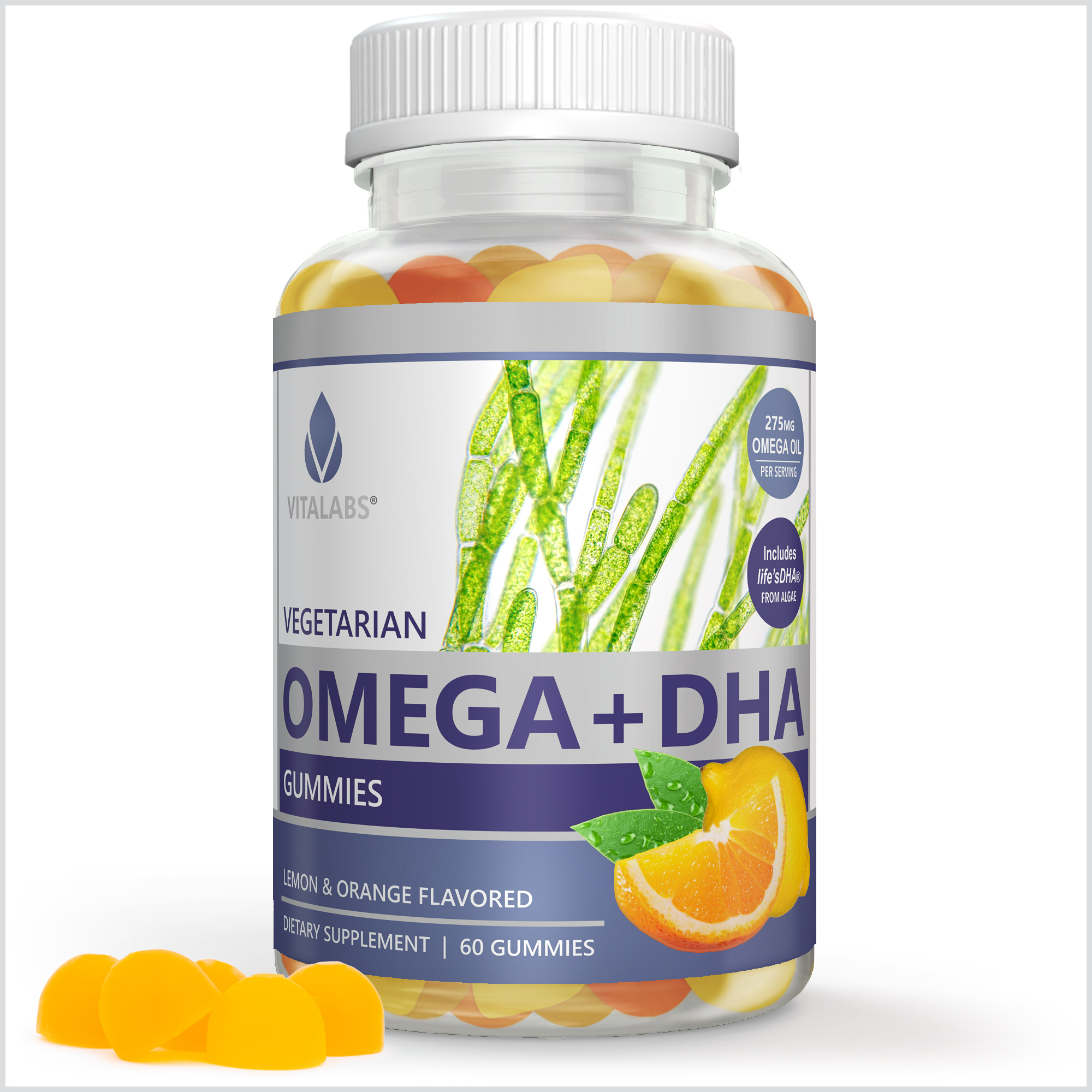 Private Label Omega + DHA Gummy