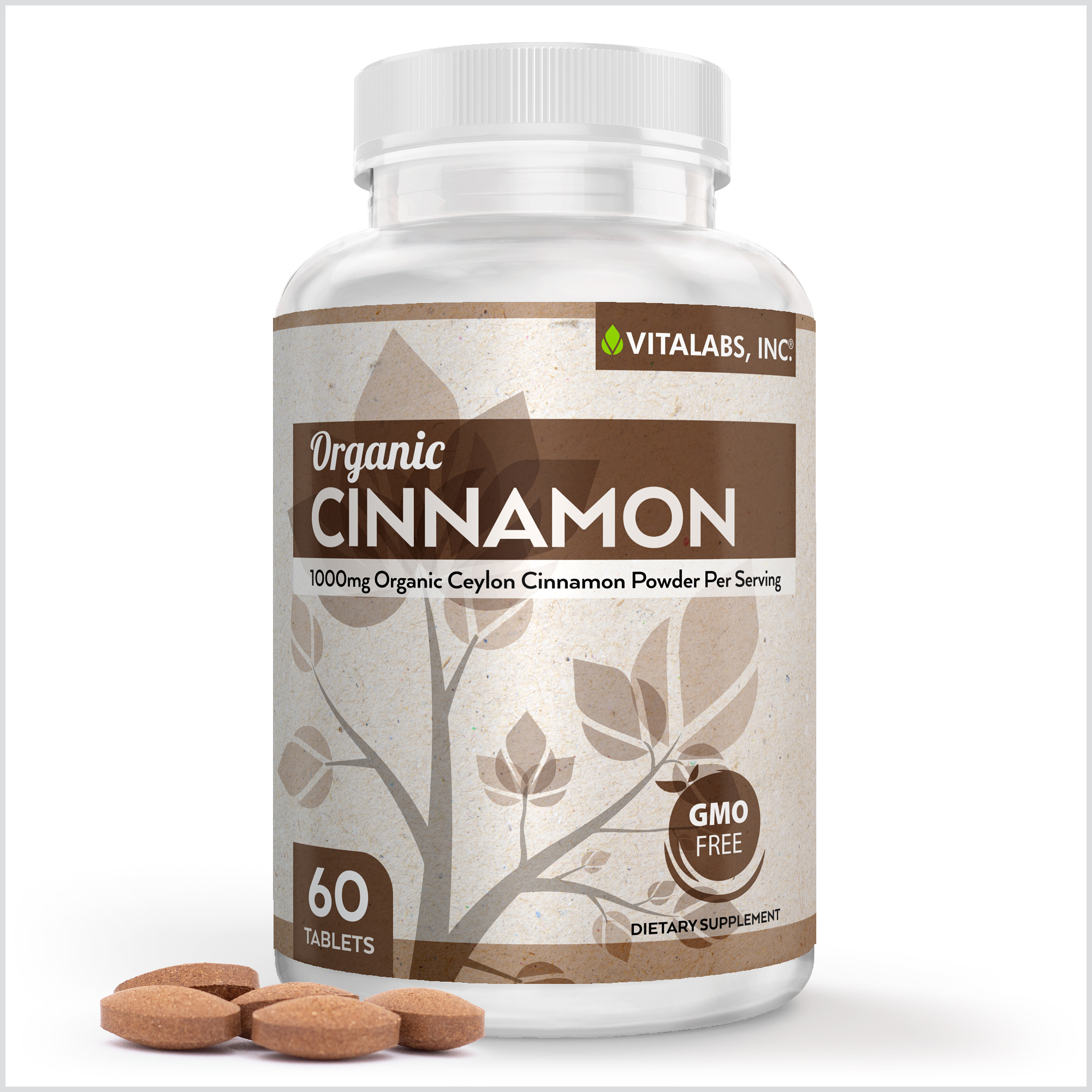 Private Label Organic Ceylon Cinnamon Tablets