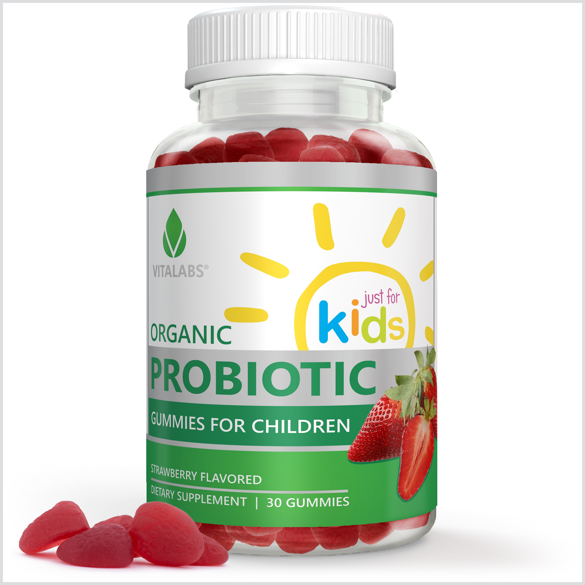 Private Label Kids Organic Probiotic Gummy