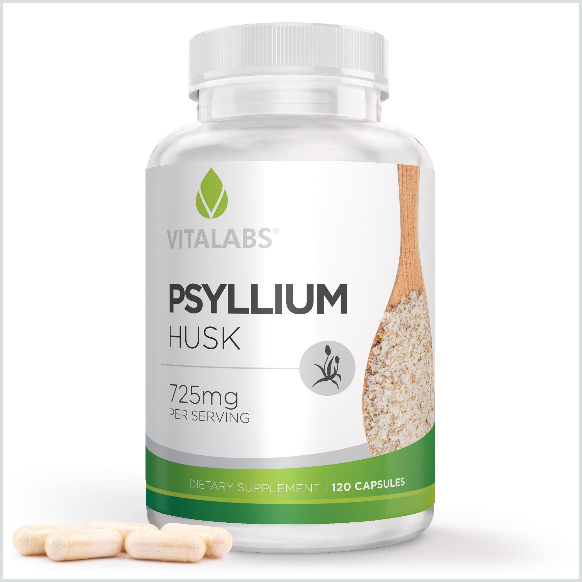 Private Label Psyllium 725mg