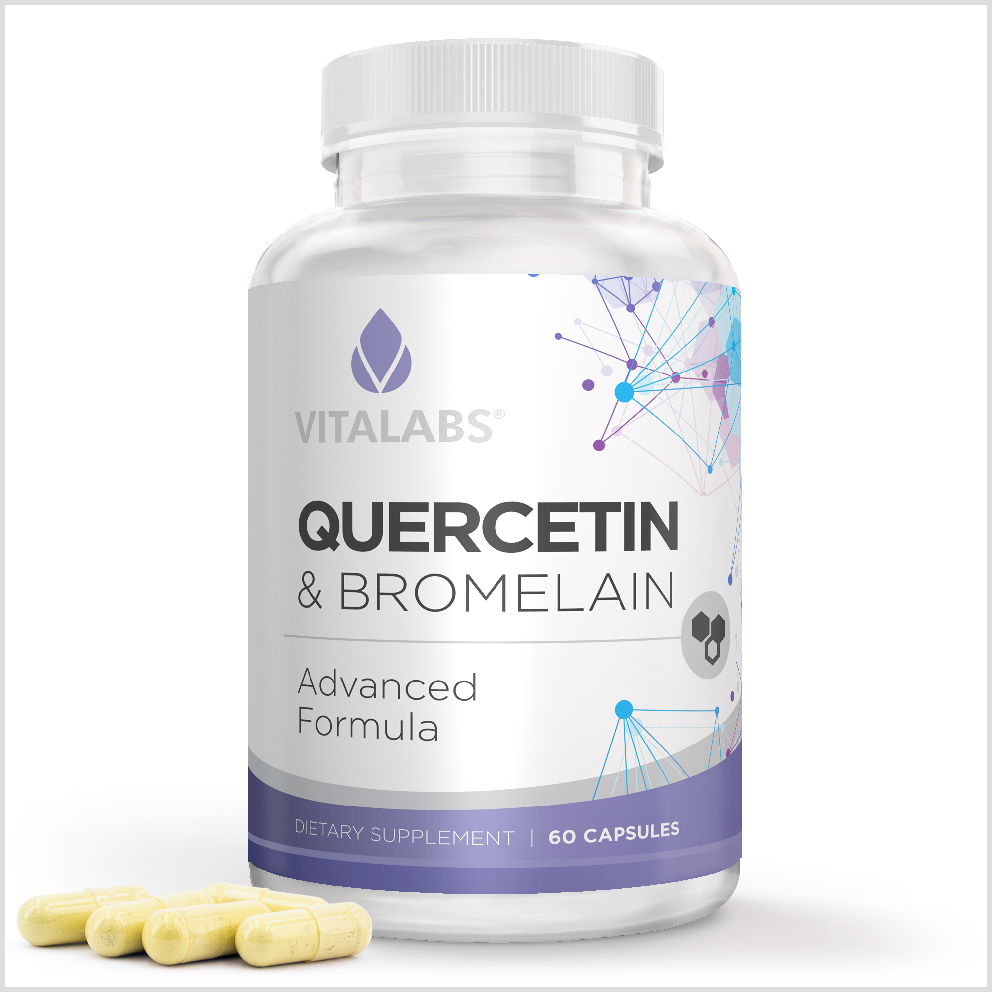 Quercetin 500mg with Bromelain