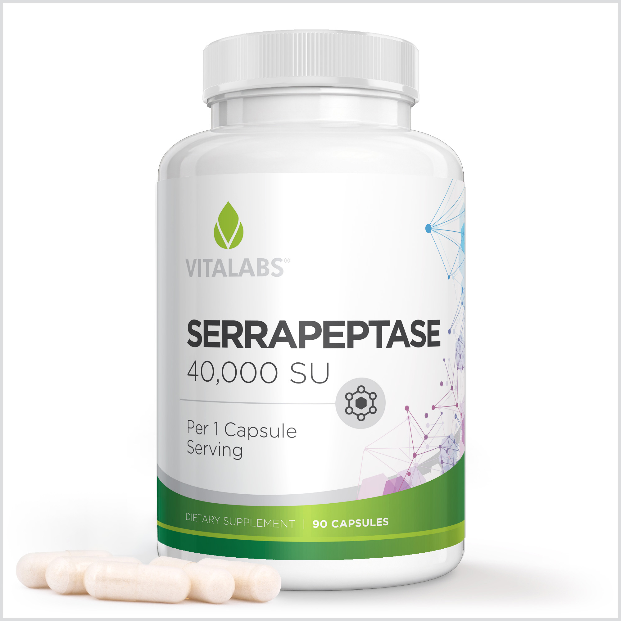 Private Label Serrapeptase 40,000SU
