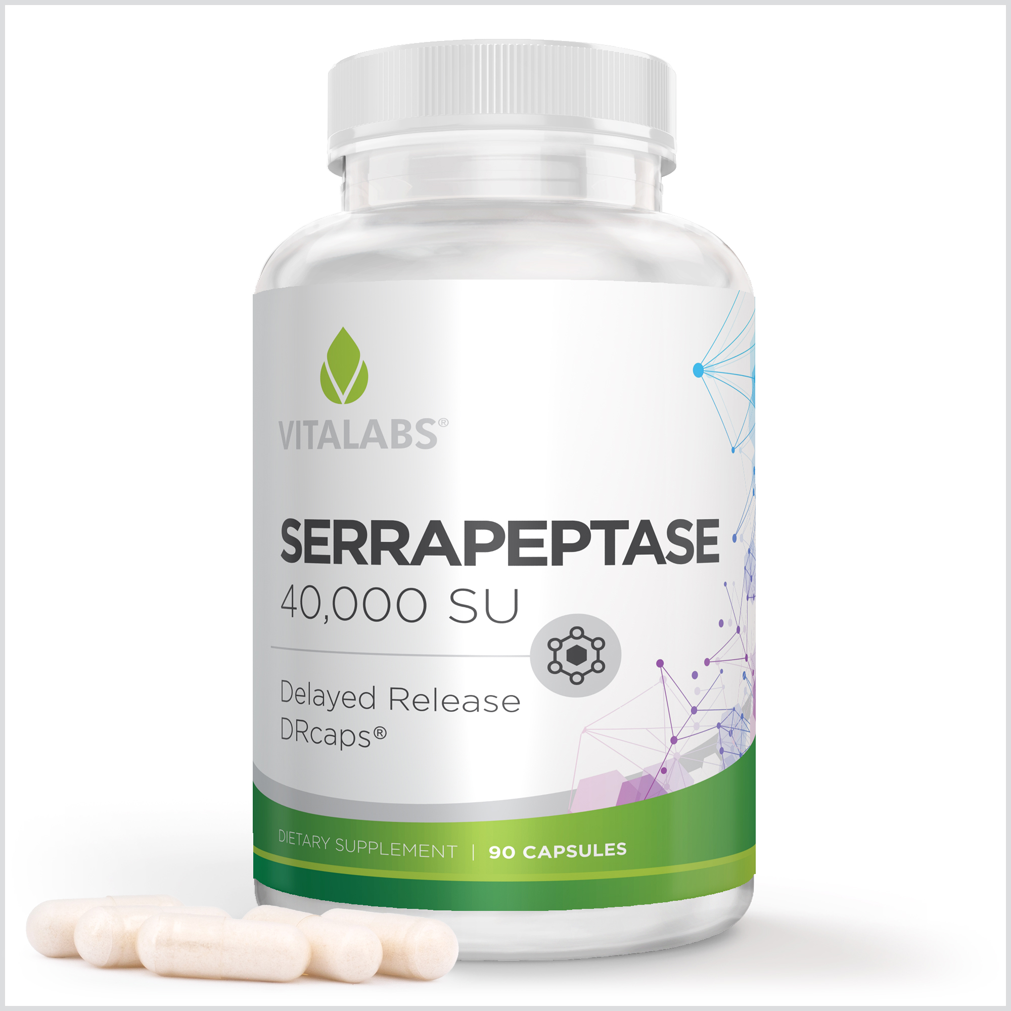 Private Label Serrapeptase 40,000SU