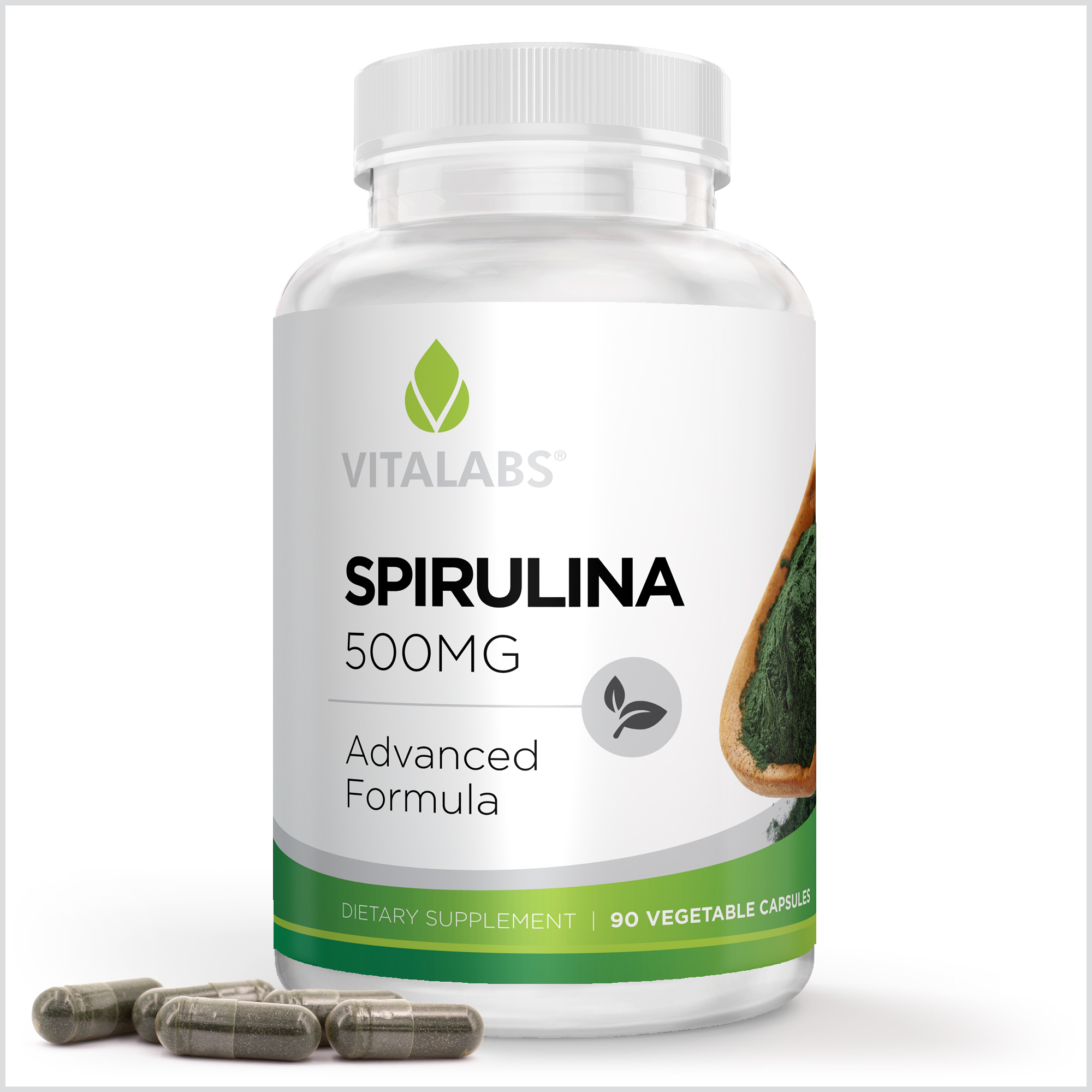 Private Label Spirulina 500mg