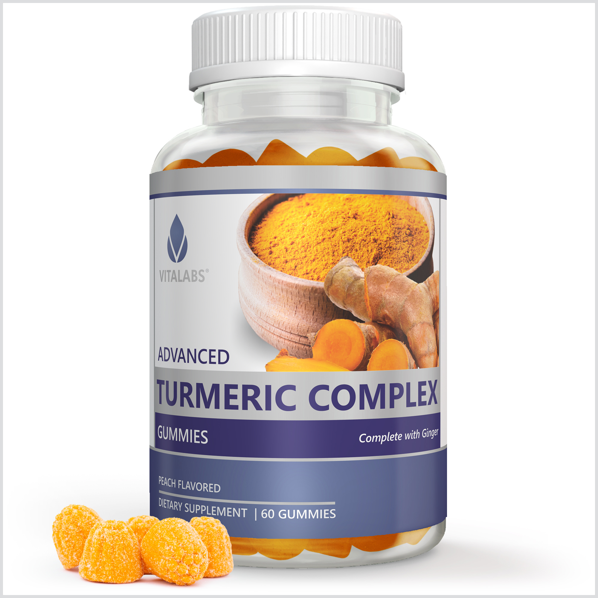 Private Label Turmeric, Ginger, Pepper Gummy